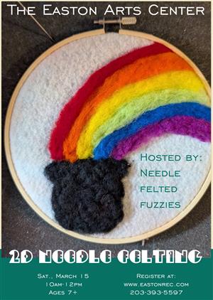 Needle Felt Pot of Gold