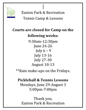 Tennis Camp & Courts