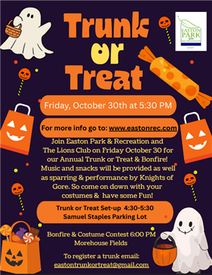 Trunk or Treat 2026 All Info